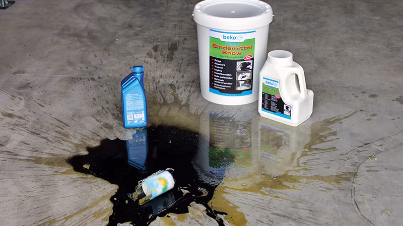 TecLine Bindemittel Snow 900 g Schütte Pokal, Flasche