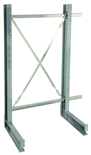 K 6000, Kreuzstrebe 1250 mm für Ständerhöhe 2000 / 2500 mm, inkl. Spannschlösser und Schrauben, verzinkt von der Marke Schulte Lagertechnik aus der Produktreihe Kragarmregale