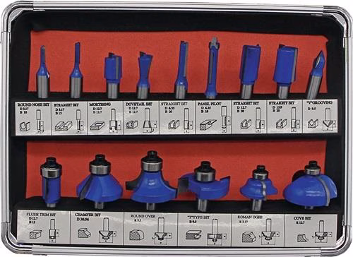 HM-Oberfräserkassette 973CT15A 15-teilig Schaft-Durchmesser 8mm HM FISCH-TOOLS von der Marke Fisch-Tools HM-Oberfräserkassette 973CT15A 15-teilig Schaft-Durchmesser 8mm HM FISCH-TOOLS aus der Kategorie Fräser mit der Teilenummer 4000863199