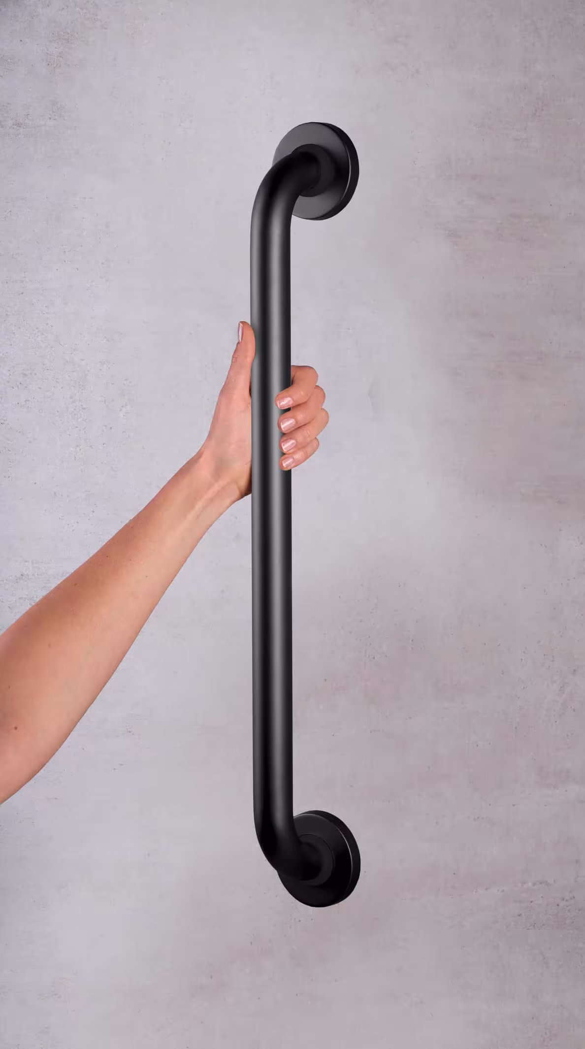 Haltegriff Sam L, seidenmatt-schwarz, Aluminium von Ridder mit der Artikelnr. A00160110