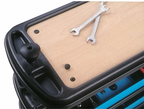 Detailbild 4048864 Gereedschapswagen 166C B725xD398xH1102mm 300 kg plaatstaal HAZET