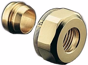 Klemmringverschraubung Ofix CEP 2-fach, für AG 3/4 Zoll Eurokonus 14 mm OVENTROP aus der Kategorie Messing Klemmverschraubung mit der Teilenummer 7000520227