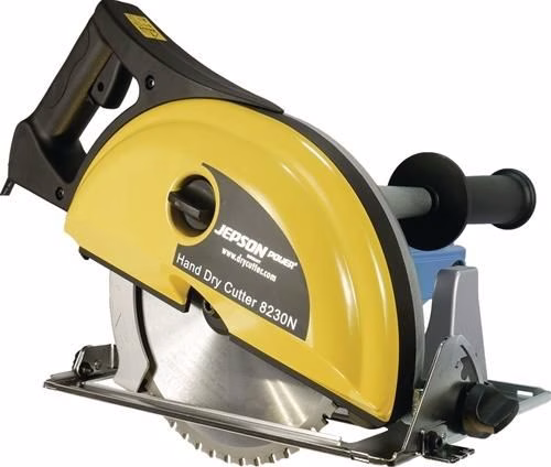 Handcirkelzaag van metaal, Hand Dry Cutter 8230N, zaagdiepte 82 mm, zaagblad 230 × 25,4 mm, 2200 min⁻¹, JEPSON, uit de categorie Snij- en Zaagmachines met artikelnummer 4681346010