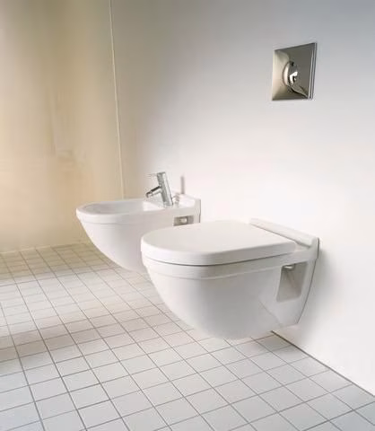 Duravit Wand-WC Starck 3 540 mm Tiefspüler, weiß