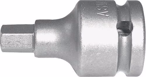 Douille pour clé à chocs 725 1/2 pouce i6-KT.SW, longueur 5 mm, 55 mm, de la marque ASW Insert de douille pour clé à chocs 725 1/2″ hexagone intérieur ASW de la catégorie Inserts et rallonges pour clés à chocs, référence 4000820871