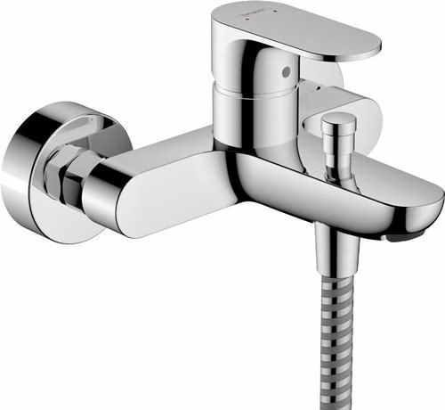 Detailbild 4004581 Hansgrohe Einhebel-Wannenmischer Rebris S Aufputz chrom