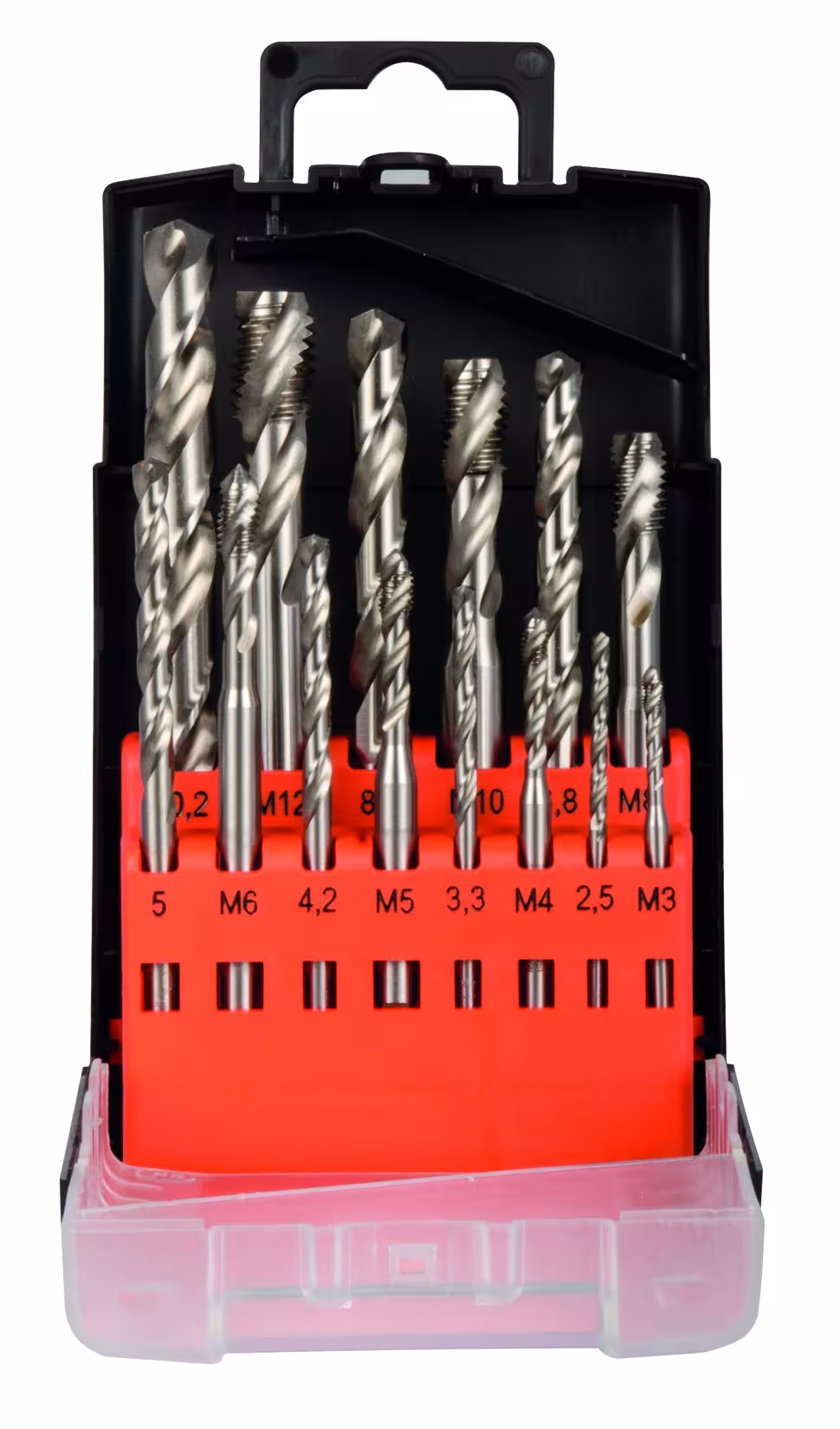 MGB Satz HSS-G 14tlg M3-M12 DIN371/376 35° Form C von der Marke PROJAHN MGB Satz HSS-G 14tlg M3-M12 DIN371/376 35° Form C aus der Kategorie Gewindeschneidwerkzeuge mit der Artikelnummer 91040