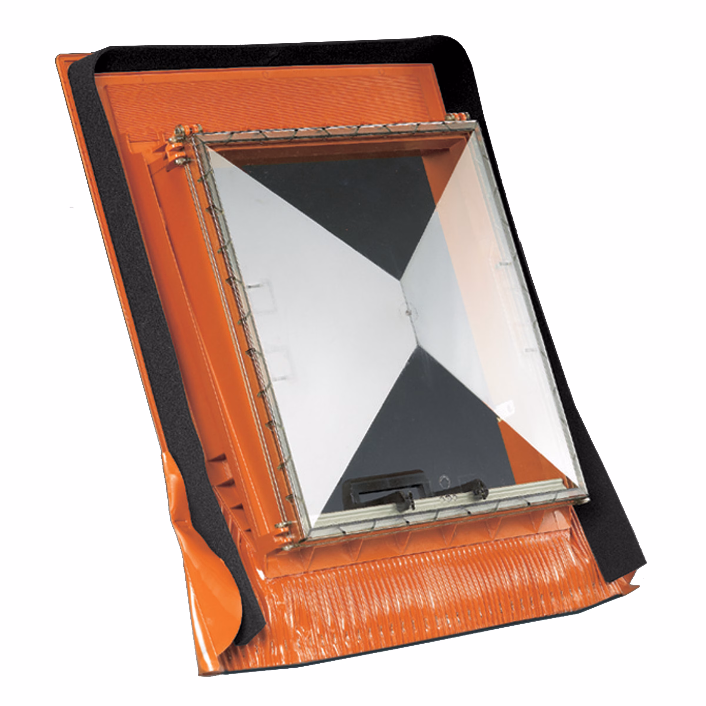 Prismax Universal-Dachausstiegsfenster Für ebene und profilierte Dachsteine/ Dachziegel, rot von Klöber Prismax Universal-Dachausstiegsfenster aus der Kategorie Dachsicherheit mit der Artikelnr. KT4001-4-0100