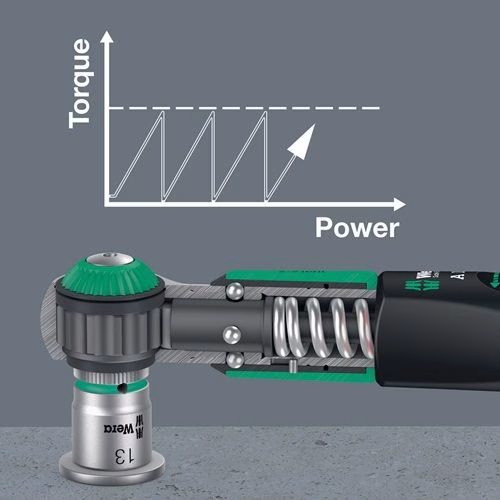 Detailbild 4121956 Chiave dinamometrica Safe-Torque A 1, 1/4″, 2-12 Nm, WERA