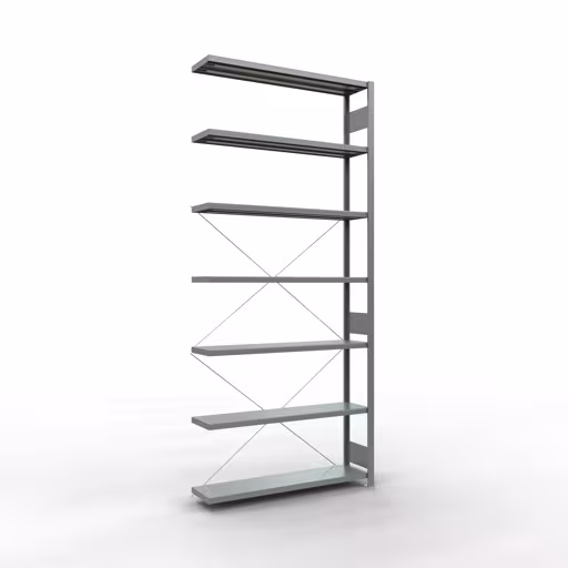 Stecksystem Anbauregal 3000x1300x300 mm, Typ 250 kg, verzinkt von der Marke Schulte Lagertechnik Stecksystem Anbauregal 3000x1300x300 mm, Typ 250 kg, verzinkt aus der Kategorie Anbauregal mit der Artikelnummer 12937-130