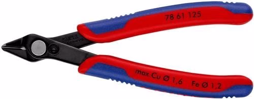 Elektronik-Seitenschneider Super-Knips® Länge 125mm Spezialwerkzeugstahl brüniert KNIPEX von der Marke Knipex Elektronik-Seitenschneider Super-Knips® KNIPEX aus der Kategorie Seitenschneider mit der Teilenummer 4000810505