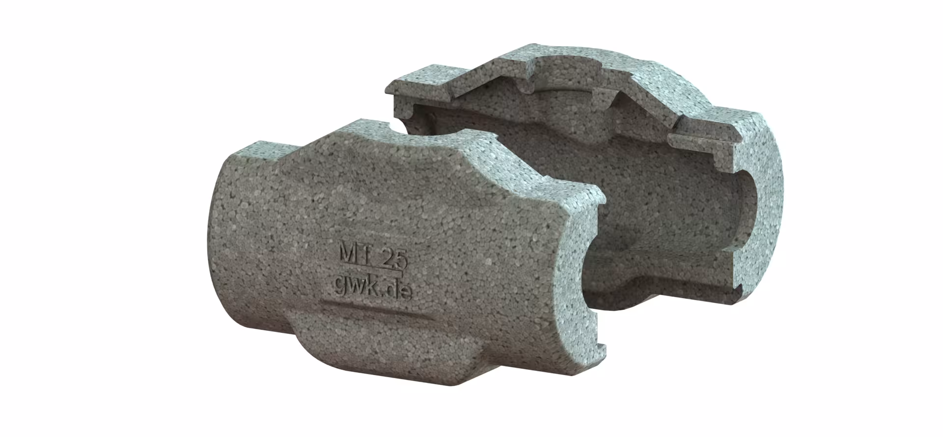 GWK EPP-Box Serie MT silbergrau für Multi- und Thermostatventil Typ Größe: DN15 aus der Kategorie Armaturen-Isolierung mit der Artikelnr. 5223015002