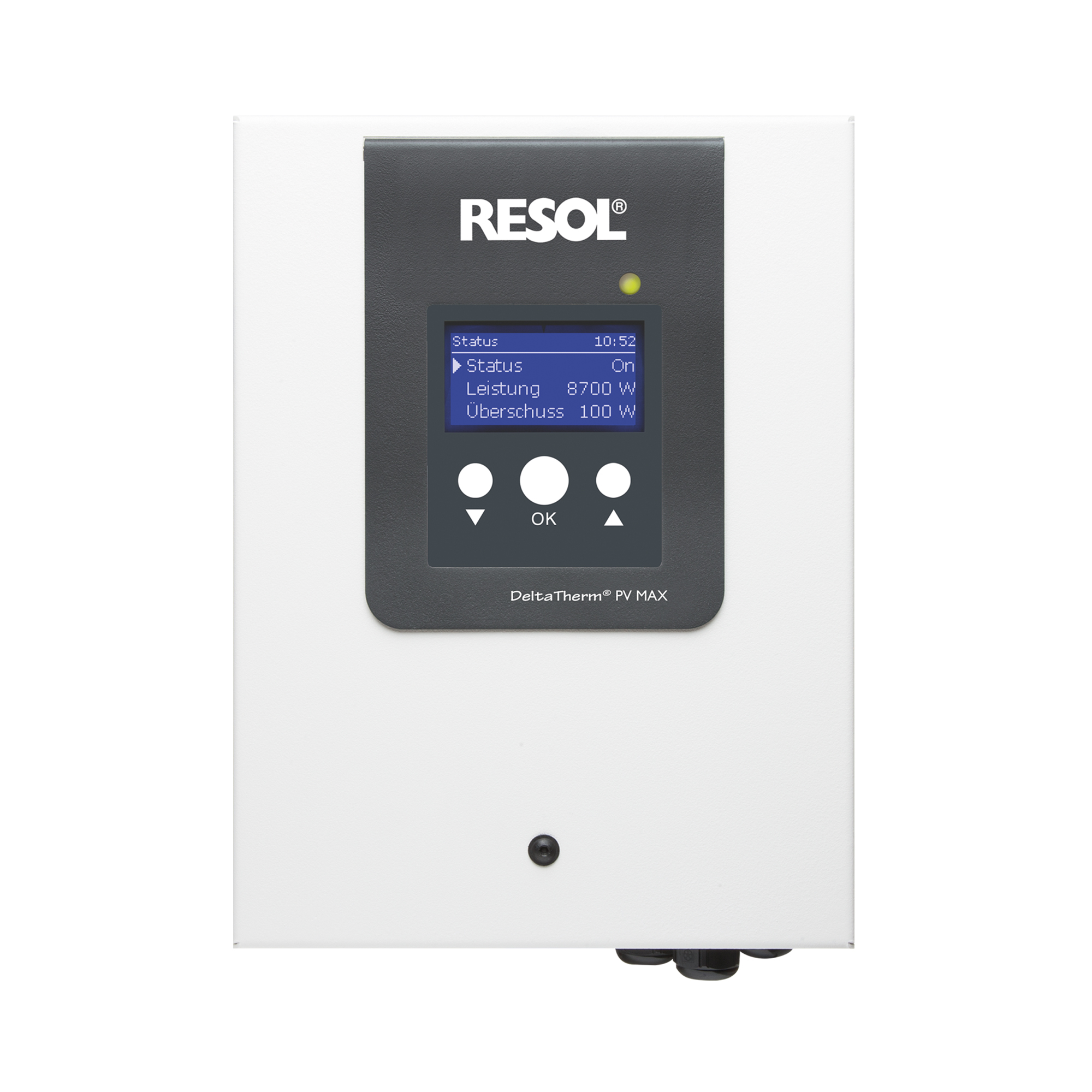 RESOL DeltaTherm(R) PV- MAX Komplettpaket Power-to-Heat-Regler von der Marke Resol RESOL DeltaTherm(R) PV- MAX Komplettpaket Power-to-Heat-Regler aus der Kategorie Photovoltaik mit der Teilenummer 11500720