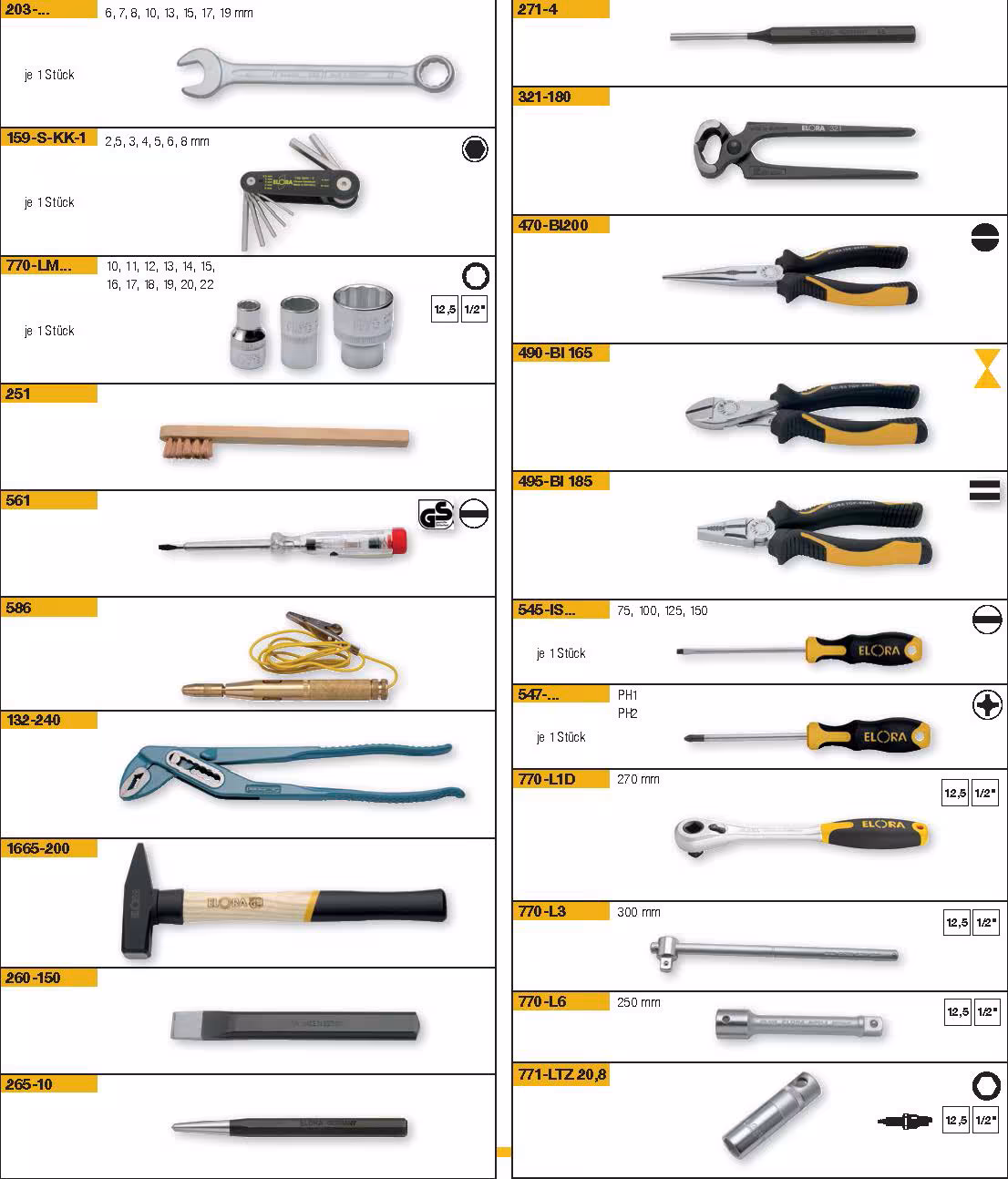 Entdecken Sie 48-teiliges Werkzeugsortiment aus der Kategorie Ordnungssysteme & Werkstattwagen mit der Artikelnr. 0000500901000 im qpool24 Online Shop
