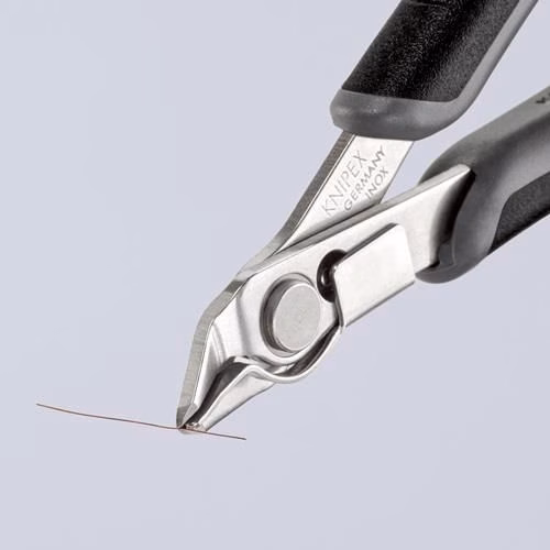 Detailbild 4045404 Elektronische zijsnijtang Super-Knips® Lengte 125 mm Vorm 1 Facet niet gepolijst KNIPEX