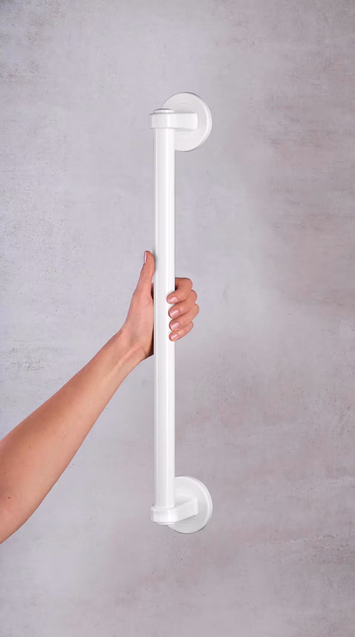 Haltegriff Pro L, weiß, Aluminium von Ridder mit der Artikelnr. A160601