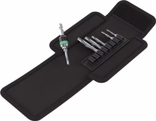 Kombigewindebohrer-Bit-Satz 847/7 8-teilig 1/4 Zoll Falt-Tasche von Wera Kombigewindebohrer-Bit-Satz 847/7 8-teilig 1/4 Zoll Falt-Tasche WERA aus der Kategorie Gewindebohrer mit der Artikelnr. 4000828176