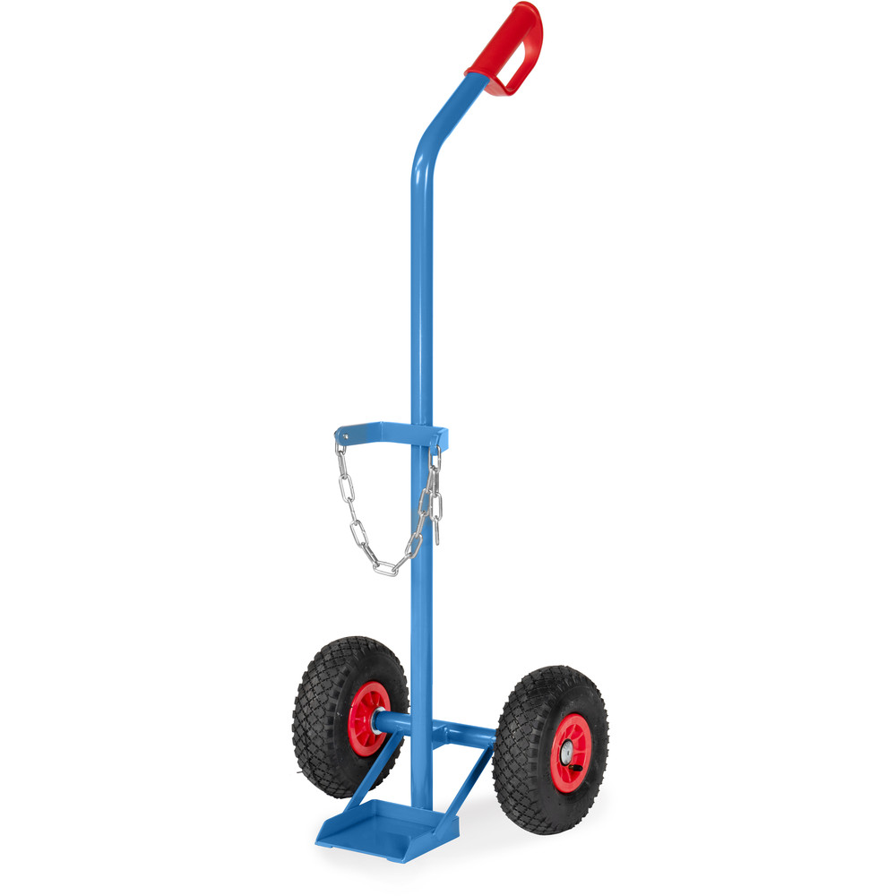 Stahlflaschenkarre für eine Flasche aus der Kategorie Karren mit der Artikelnummer 51140L, Roller, Transport, Fahrzeug, Rasenmäher, Werkzeug