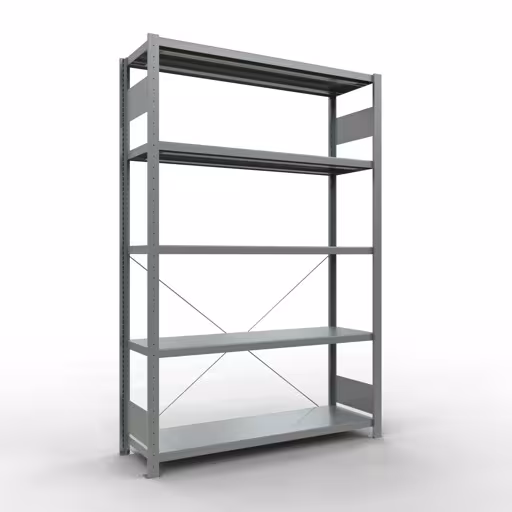 Abbildung Nr 12 des Artikels Stecksystem Grundregal 2000x1300x400 mm, Typ 250 kg, verzinkt aus der Produktgruppe Stecksystem von der Marke Schulte Lagertechnik