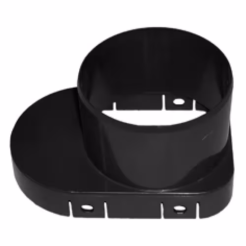 Venduct Adapter zum Anschluss an DN 110 von der Marke Klöber Venduct Adapter für Flachlüfter Typ Farbe: schwarz aus der Kategorie Steildachdurchgänge mit der Artikelnr. KG968300-1