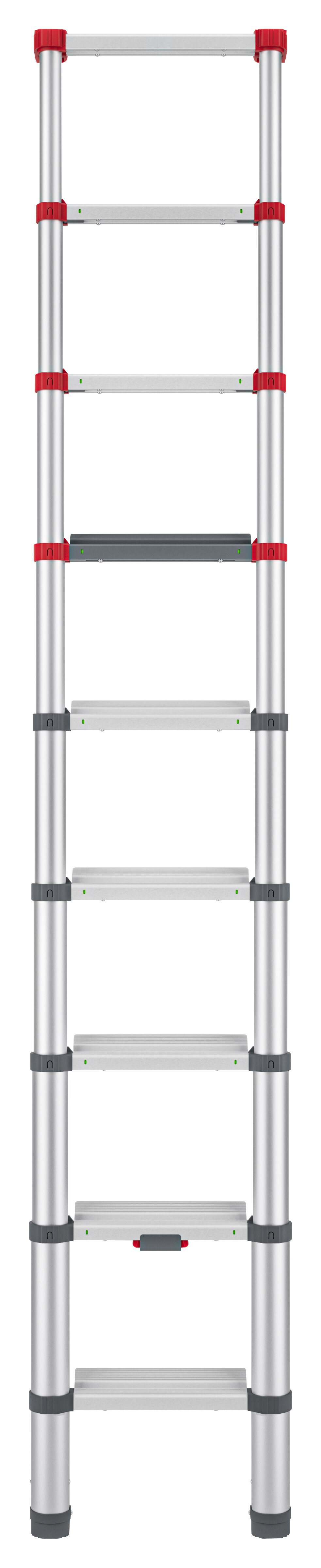 Produktbild (Abb. Ähnlich) 3815171 Munk ML Stufen-Teleskopleiter 9 Stufen