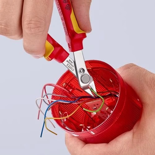 Elektronikseitenschneider Electronic Super-Knips Länge 125mm Form 0 Facette nein VDE KNIPEX