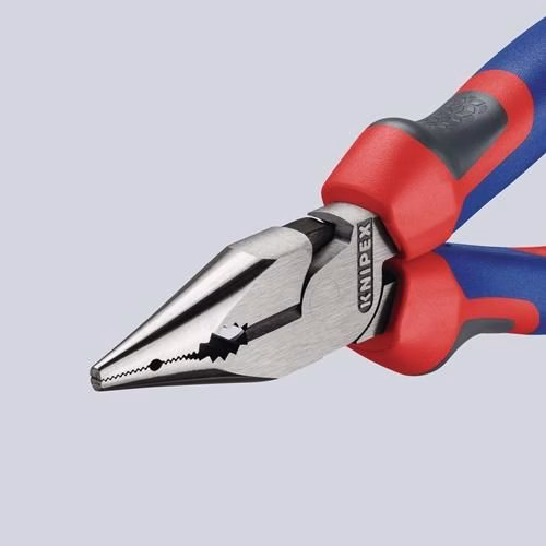Detailbild 3989164 Spitzkombizange Länge 145mm poliert Comfort-Griff schwarz atramentiert KNIPEX