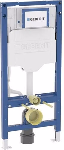 Element voor WWC, 112 cm Duofix met Sigma UP-SPK 12 cm GEBERIT uit de categorie inbouwreservoirs met artikelnummer 8004727238
