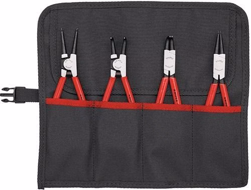 Sicherungsringzangen-Satz 4-teilig in Rolltasche KNIPEX aus der Kategorie Sicherungsringzangen