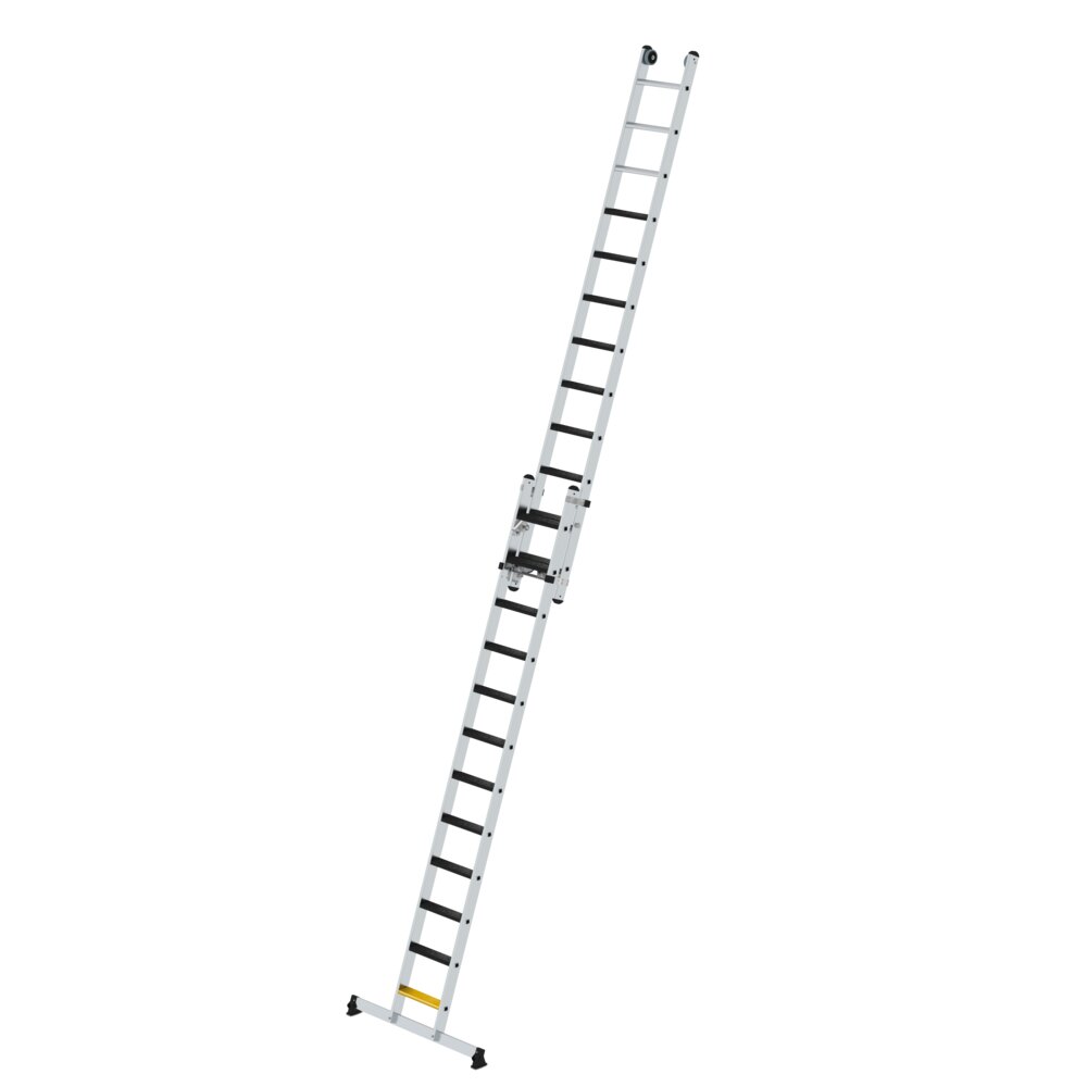 Munk Stufen-Seilzugleiter 2-teilig mit nivello® Traverse und clip-step R13 2x12 Stufen von Günzburger Steigtechnik Munk Stufen-Seilzugleiter 2-teilig mit nivello® Traverse und clip-step R13 2x12 Stufen aus der Kategorie Schiebeleitern, Seilzugleitern mit der Artikelnr. 040694