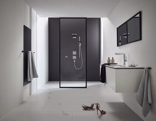 Hansgrohe Brauseset PULSIFY SELECT 105 3 Strahlarten Relaxation Brausestange 900 Millimeter chrom
