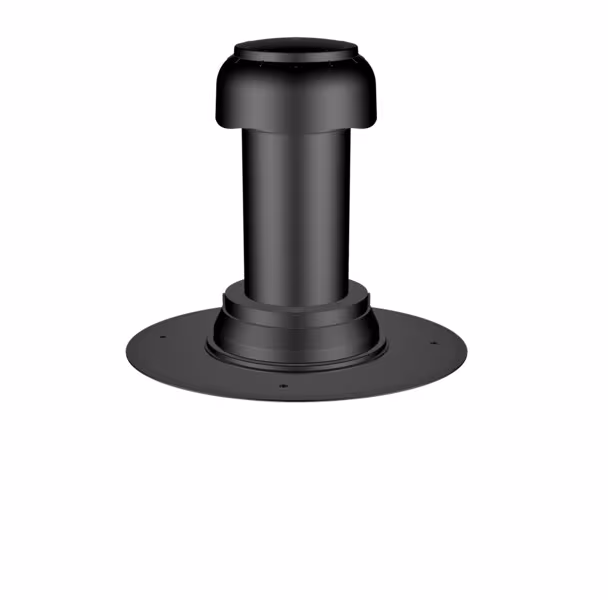 Flavent Pro zolderventilator DN 75/DN 110, met universele klem- en lasflens ø 490mm van Klöber Flavent Pro zolderventilatie en ventilatie, dakdoorgangen geïsoleerd, art.nr. KF7100-710