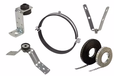 Luftkanalbefestiger und -verbinder Luftkanalbefestiger und -verbinder