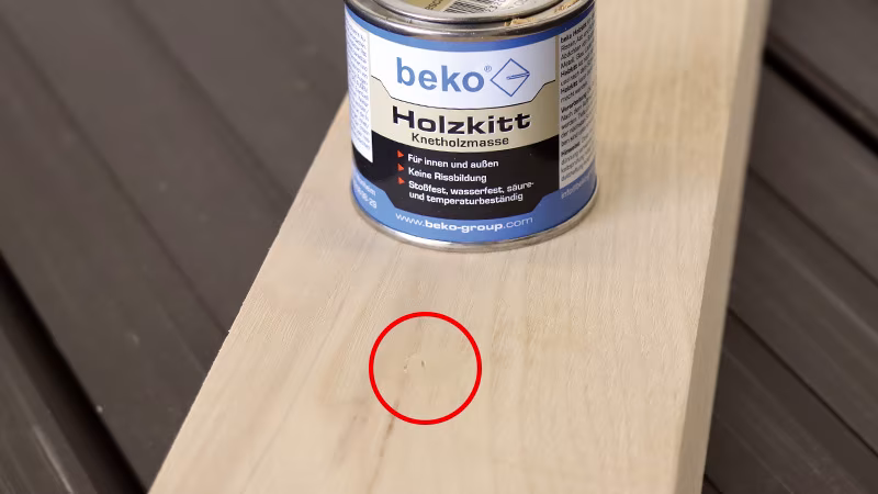 Holzkitt Knetholzmasse 110 g, buche-hell Zinn, Kann