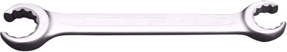 Doppelringschlüssel offene Ausführung metrisch/zöllig Typ Variante: Offener DoppelringSchlüssel 3/8"x7/16" aus der Kategorie Ring- und Doppelringschlüssel mit der Artikelnr. 2203