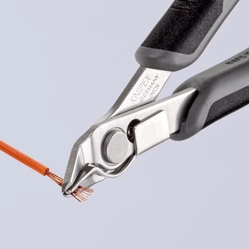 Detailbild 4045403 Elektronische zijsnijtang Super-Knips® Lengte 125 mm Vorm 1 Facet niet gepolijst KNIPEX
