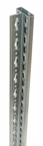 MULTIplus T-Profil 2500 mm verzinkt, Front gelocht aus der Kategorie Zubehör mit der Artikelnummer 15225
