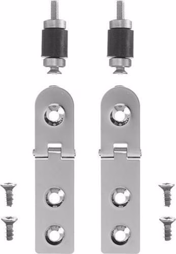 Scharnierpaar Ersatzteile verchromt DURAVIT aus der Kategorie WC-Sitze mit der Teilenummer 6000560076