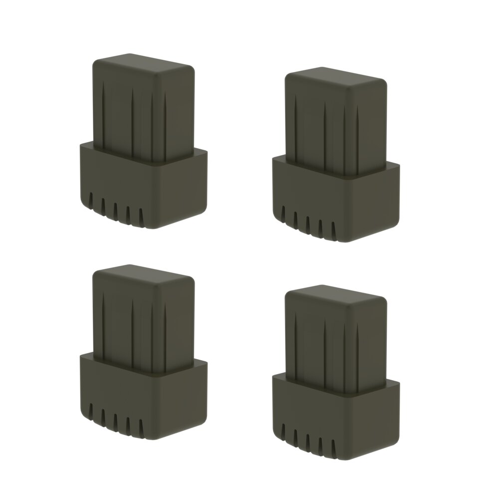 Produktbild (Abb. Ähnlich) 2177688 Munk Innenschuh Stahl-Holz-Tritte Satz mit 4 Stück