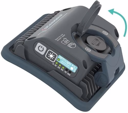 Lampe de travail sans fil NOVA MINI 7,3 W 100-1000 lm 1 m Li-Ion 3200 mAh 3,6 V IP65 SCANGRIP