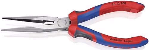 Detailbild 3975854 Flachrundzange Länge 200mm poliert gerade Comfort-Griff KNIPEX