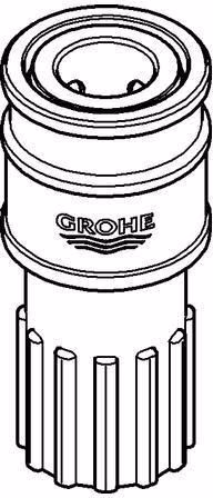 GROHE Schnappkupplung 46315 für Küchenbatterie