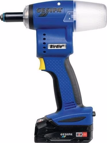 Batterijgevoed blindklinkgereedschap Birdie® 7-delige 10000N L-Boxx GESIPA van het merk GESIPA® Batterijgevoed blindklinkgereedschap Birdie® GESIPA uit de categorie batterijgevoede klinkgereedschappen met artikelnummer 4000813139