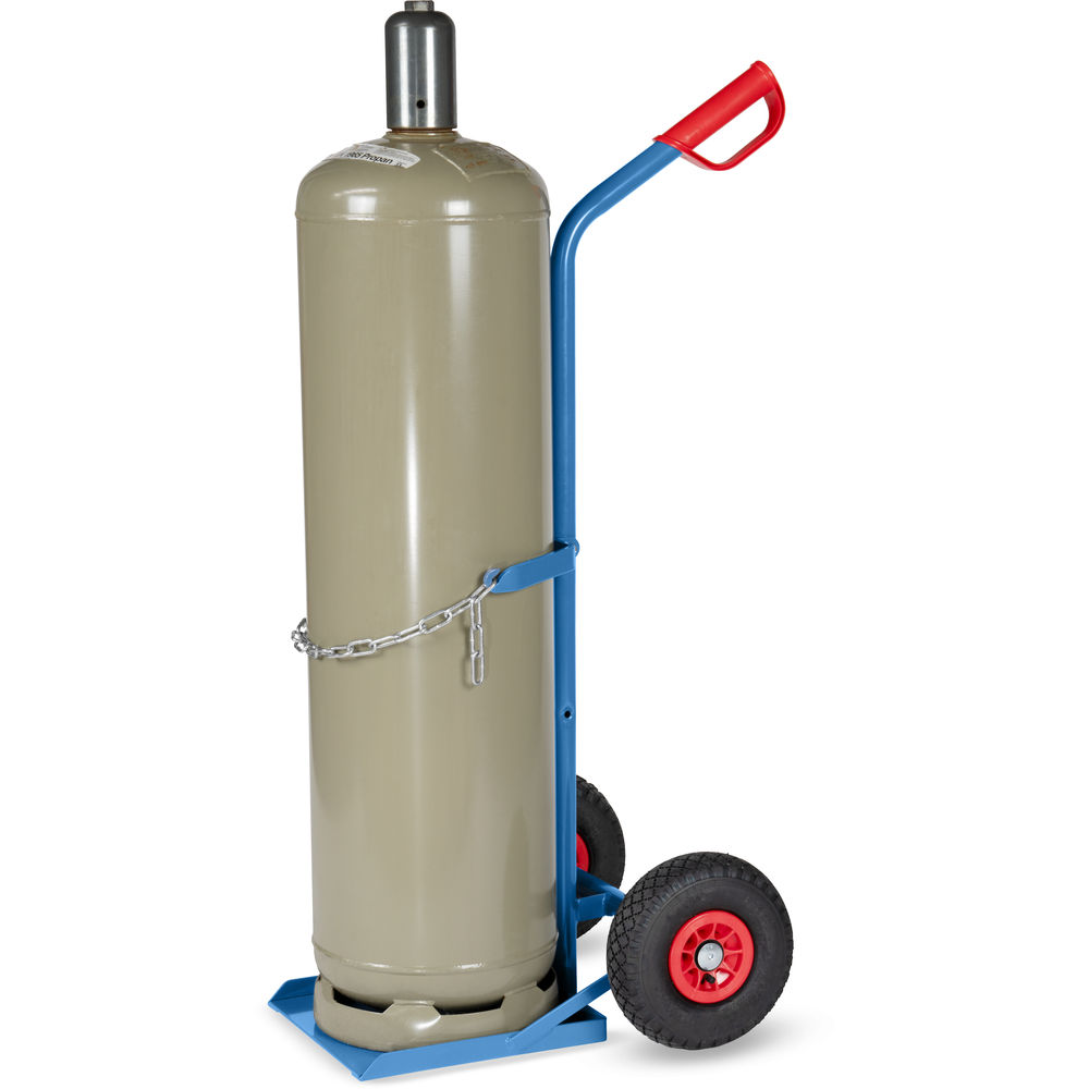 Anwendungsbild 3826715 Stahlflaschenkarre 51318L Luftibereifung