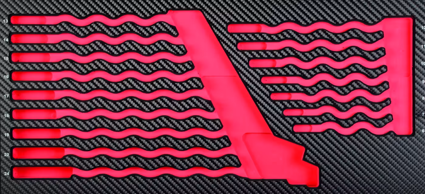 ProForm Einlage leer für 16 GabelringSchlüssel von der Marke PROJAHN Einlage Ringgabelschlüssel metrisch 16 teilig Typ Variante: ProForm Einlage leer für 16 GabelringSchlüssel aus der Kategorie Ringmaulschlüssel mit der Artikelnr. 5999-01E