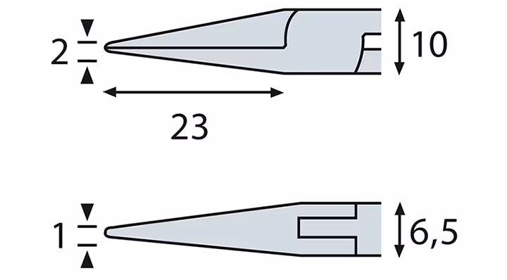 Den Artikel Elektronik Spitzzange ESD, ELORA-4660 bei qpool24 kaufen Elektronik Spitzzange ESD, ELORA-4660 von der Marke ELORA aus der Kategorie Seitenschneider
