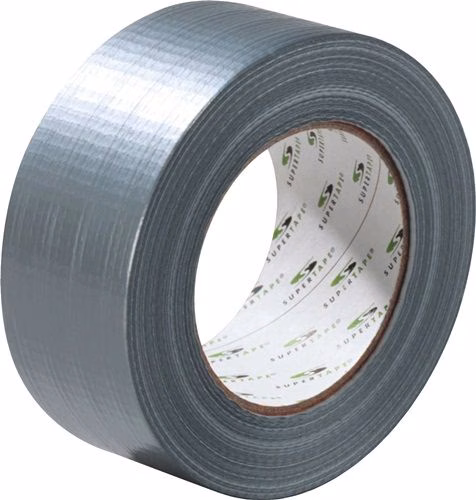Ruban textile gris argenté SuperDuct ST311, longueur 50 m, largeur 48 mm, rouleau de la marque Rouleau de ruban adhésif en tissu gris argenté SuperDuct ST311 de la catégorie rubans adhésifs et rubans d'étanchéité, référence 3000265414