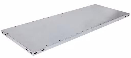 Weitere Ansicht des Artikels Fachboden MULTIplus85, 1300 x 300 mm, verzinkt, ohne Befestigungsmaterial aus der Kategorie Büroregale