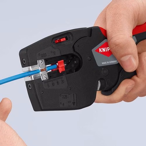Detailbild 4113037 Abisolier- und Crimpzange Länge 190 mm 0,03 - 10 mm² (AWG 32 - 8) KNIPEX
