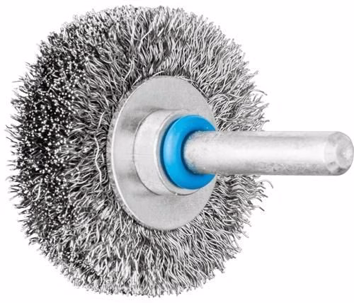 Brosse ronde RBU 2004/6 INOX, diamètre 40 mm, épaisseur du fil 0,2 mm, acier inoxydable, 9 mm, marque PFERD TOOLS Brosse ronde RBU 2004/6 INOX PFERD TOOLS de la catégorie des brosses à godet et des brosses rondes, référence 8000433038